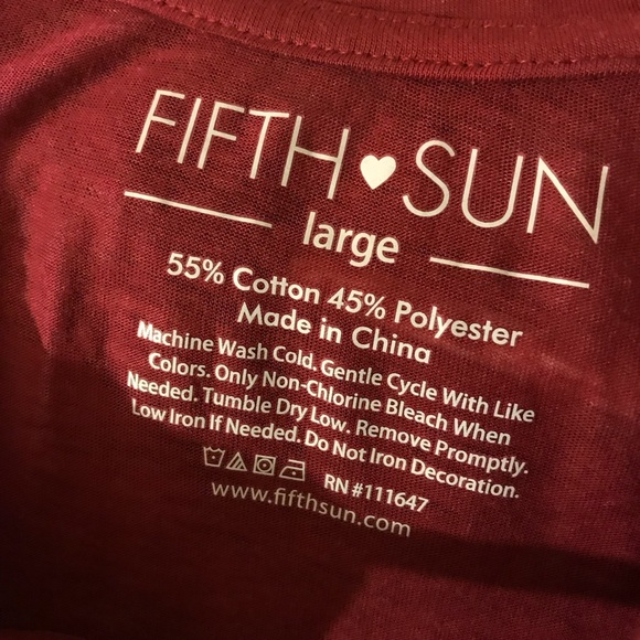 Maroon Muscle Tee - Picture 7 of 7